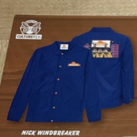 Nickelodeon Windbreaker Size XXXL Nick Box Spring 2022 EXCLUSIVE - Picture 1 of 3